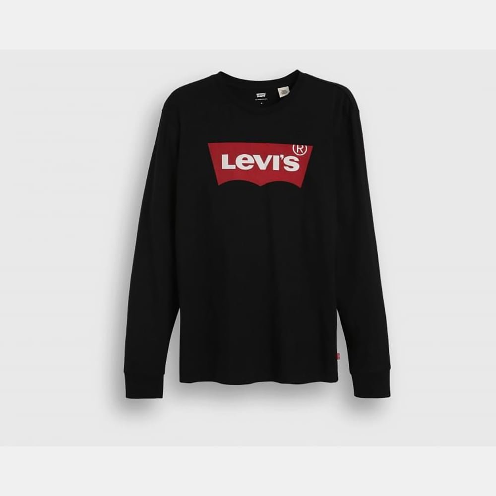 Levis Camisola Sweat 36015 0013 Black Preto Shot2