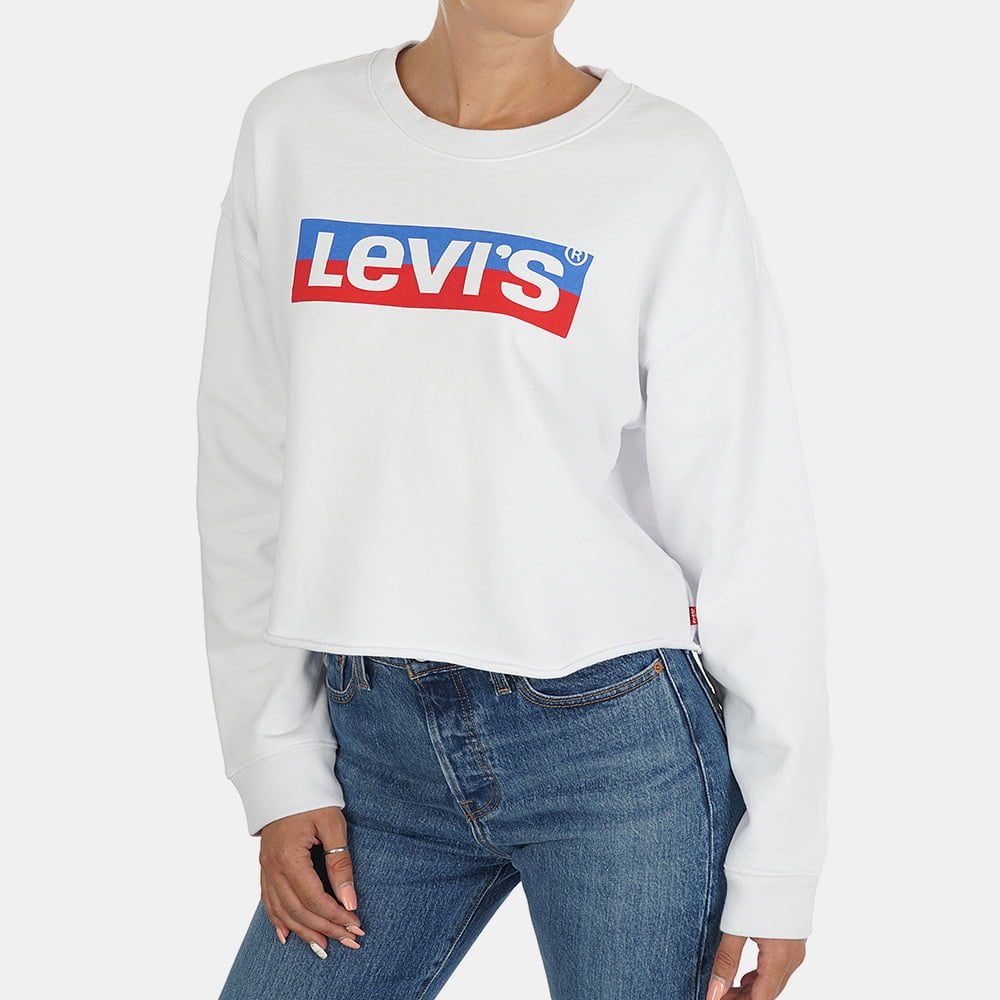Levis Camisola Sweat 56340 000x White Branco Shot1