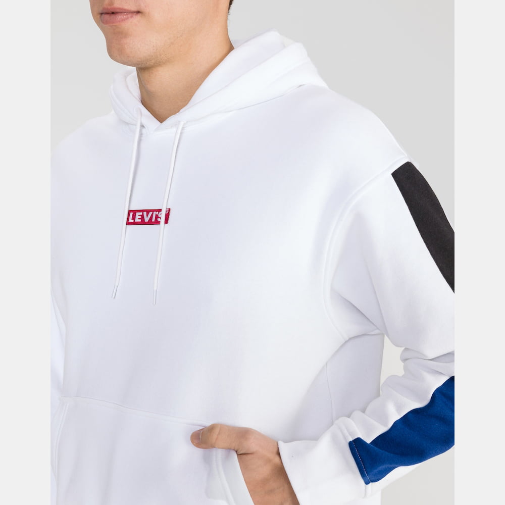 Levis Camisola Sweat 84238 0001 White Branco Shot6