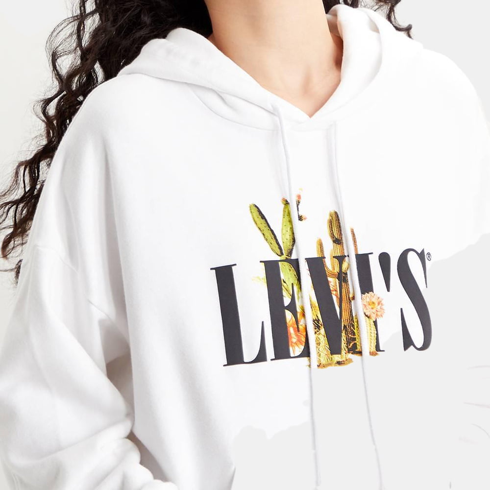 Levis Camisola Sweat 85280 0017 White Branco Shot7