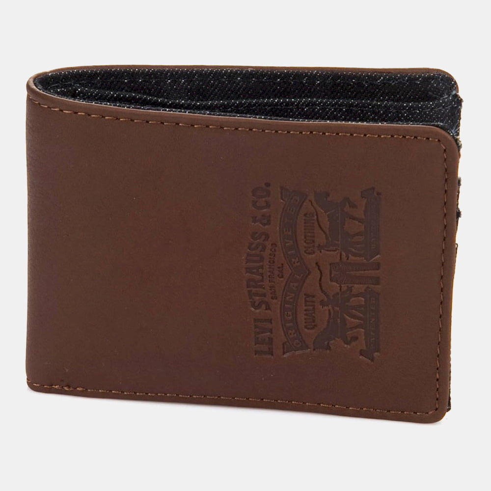 Levis Carteira Wallet 225885 Brown Castanho Shot2