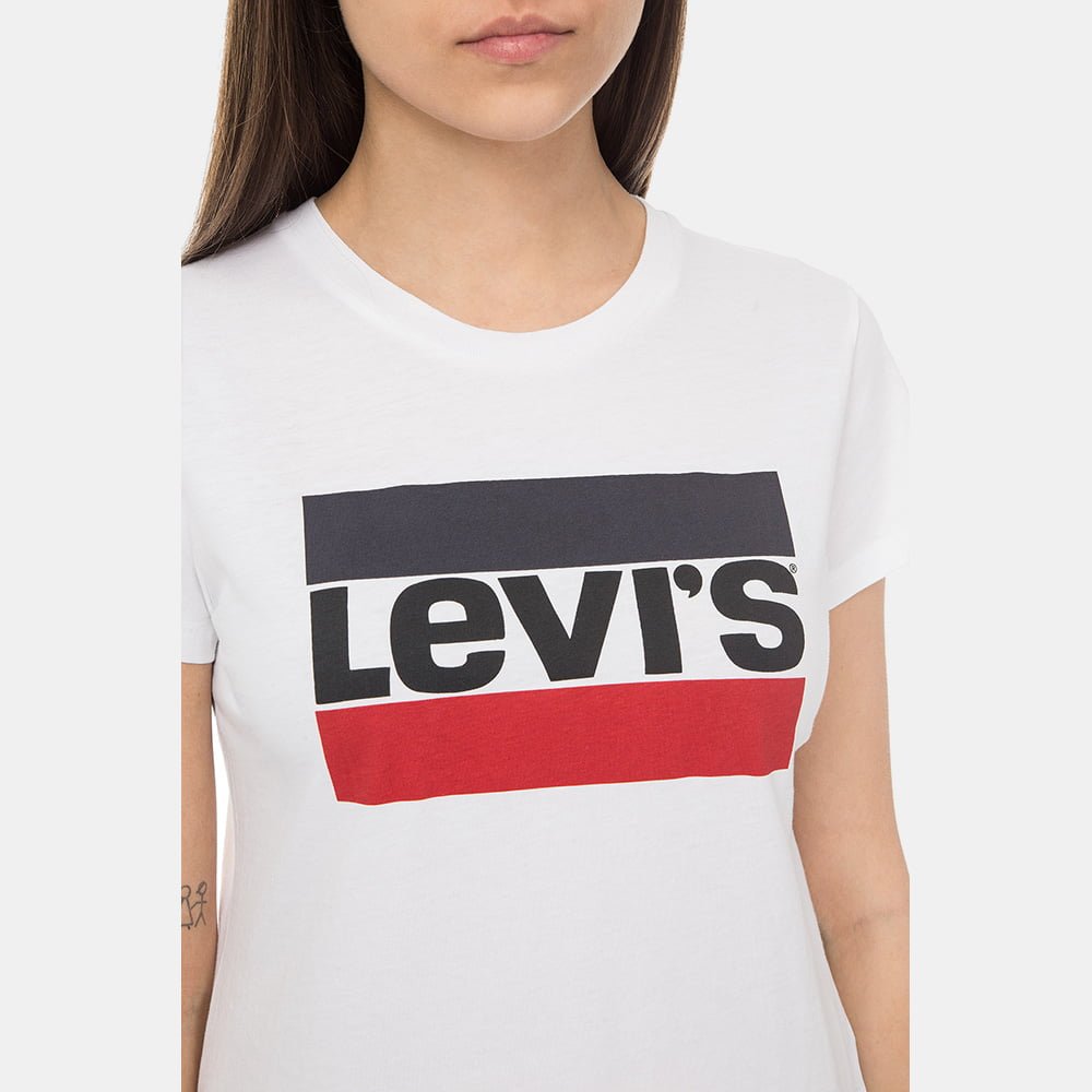 Levis T Shirt 17369 0297 Whi Red Nv Brando Vermelho Azul Shot4