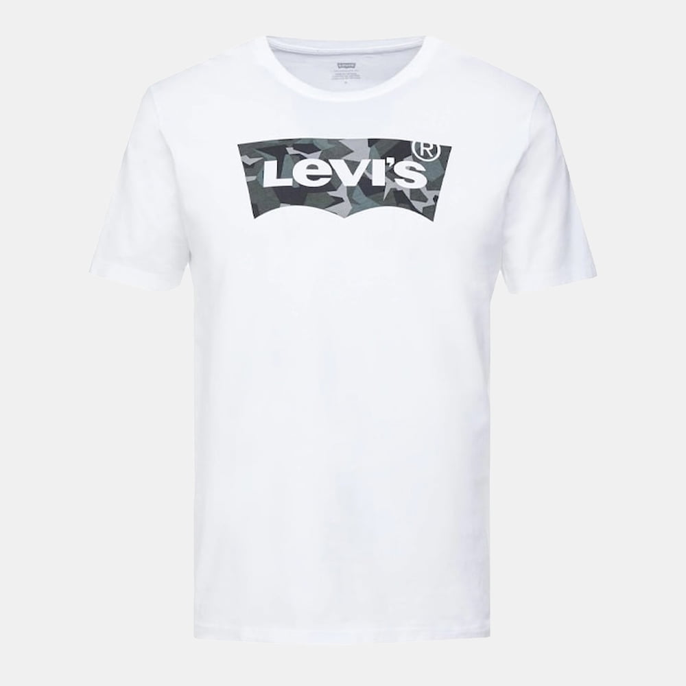 T Shirt Levis Branco Preto