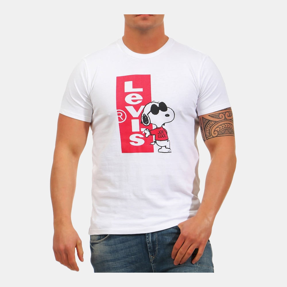 Levis T Shirt 22491 0387 White Branco Shot8