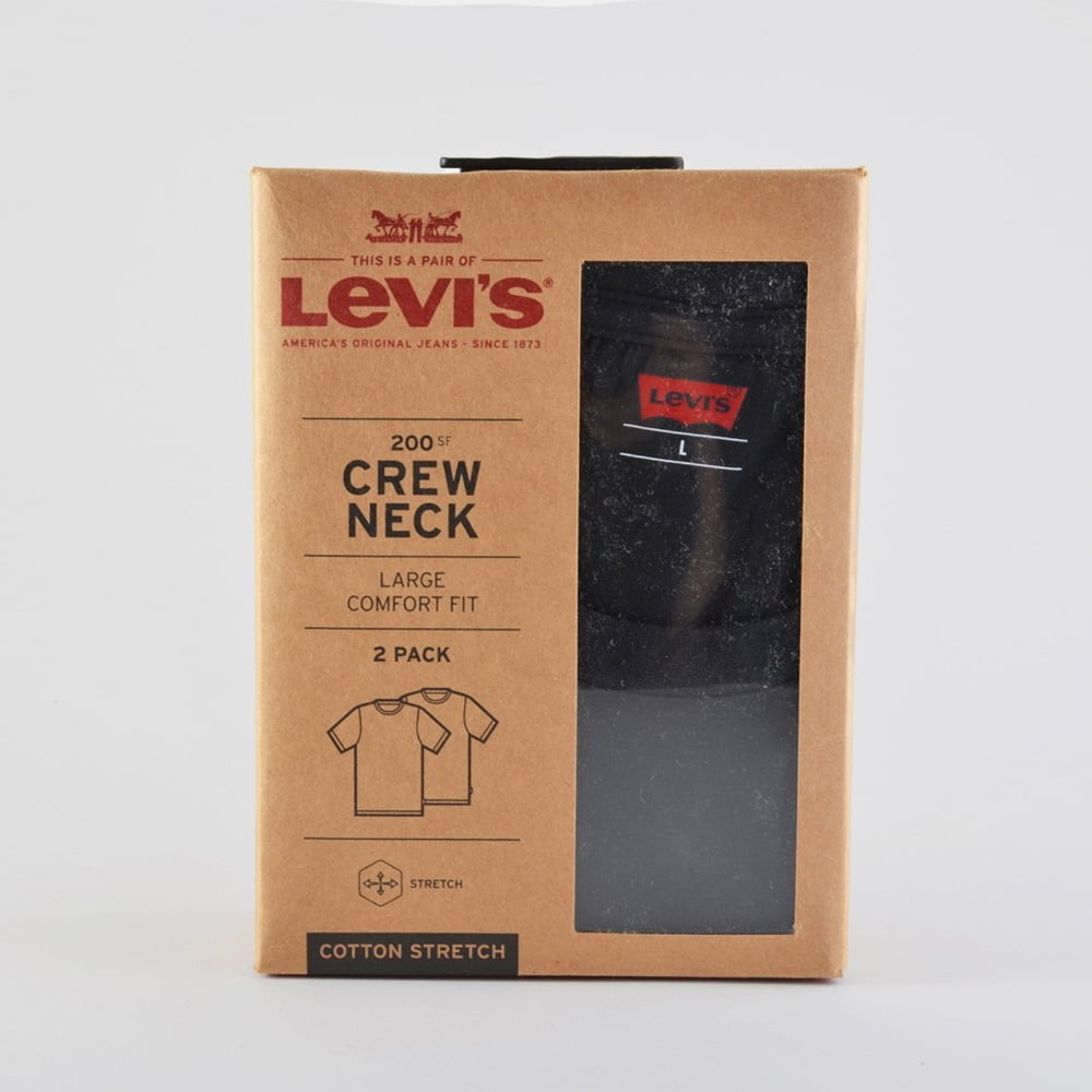 Levis T Shirt 77313 00xx Black Preto Shot2