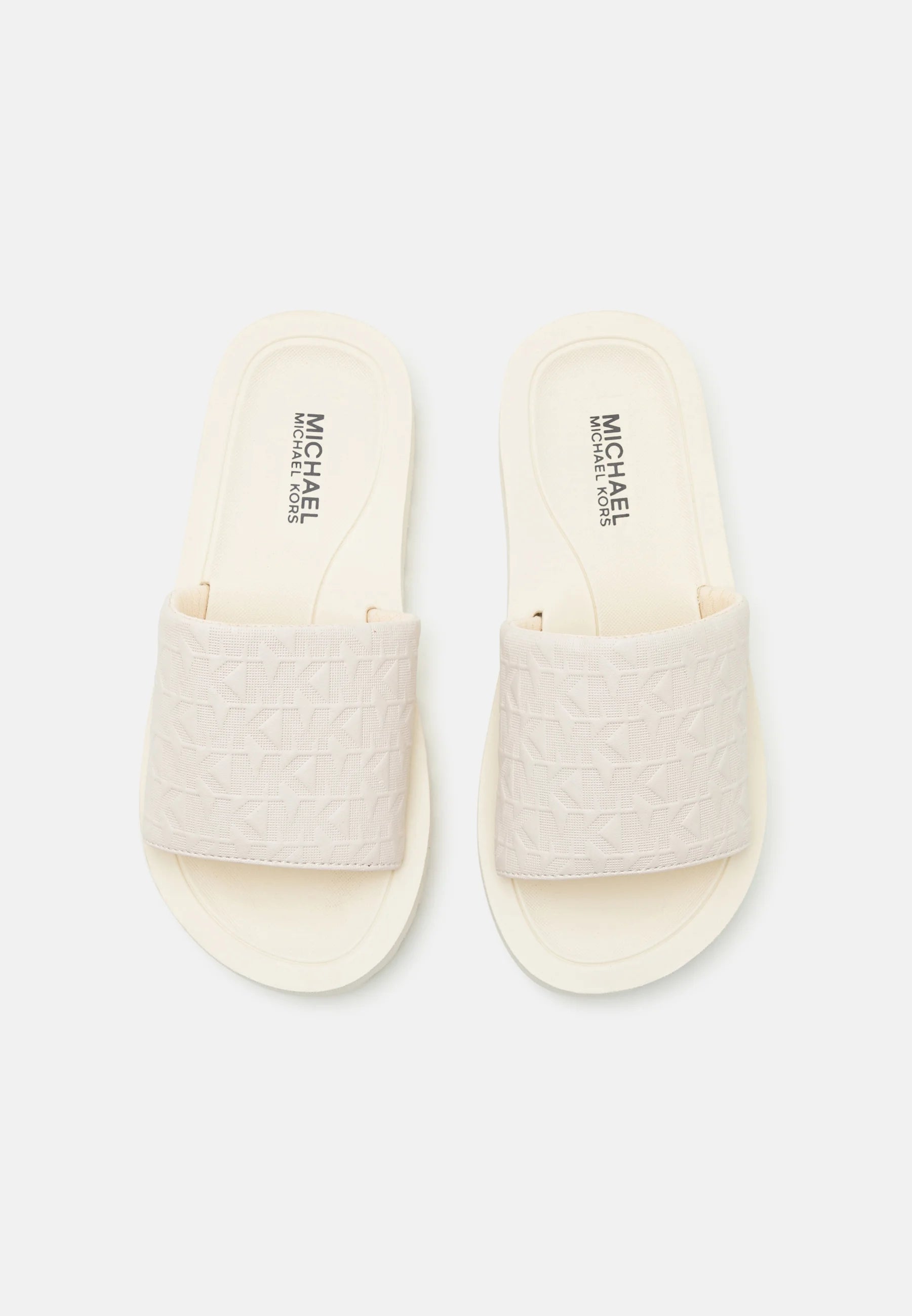 Michael Kors Chinelos Slippers Teagan Merrick Vanilla Vanilla_shot2
