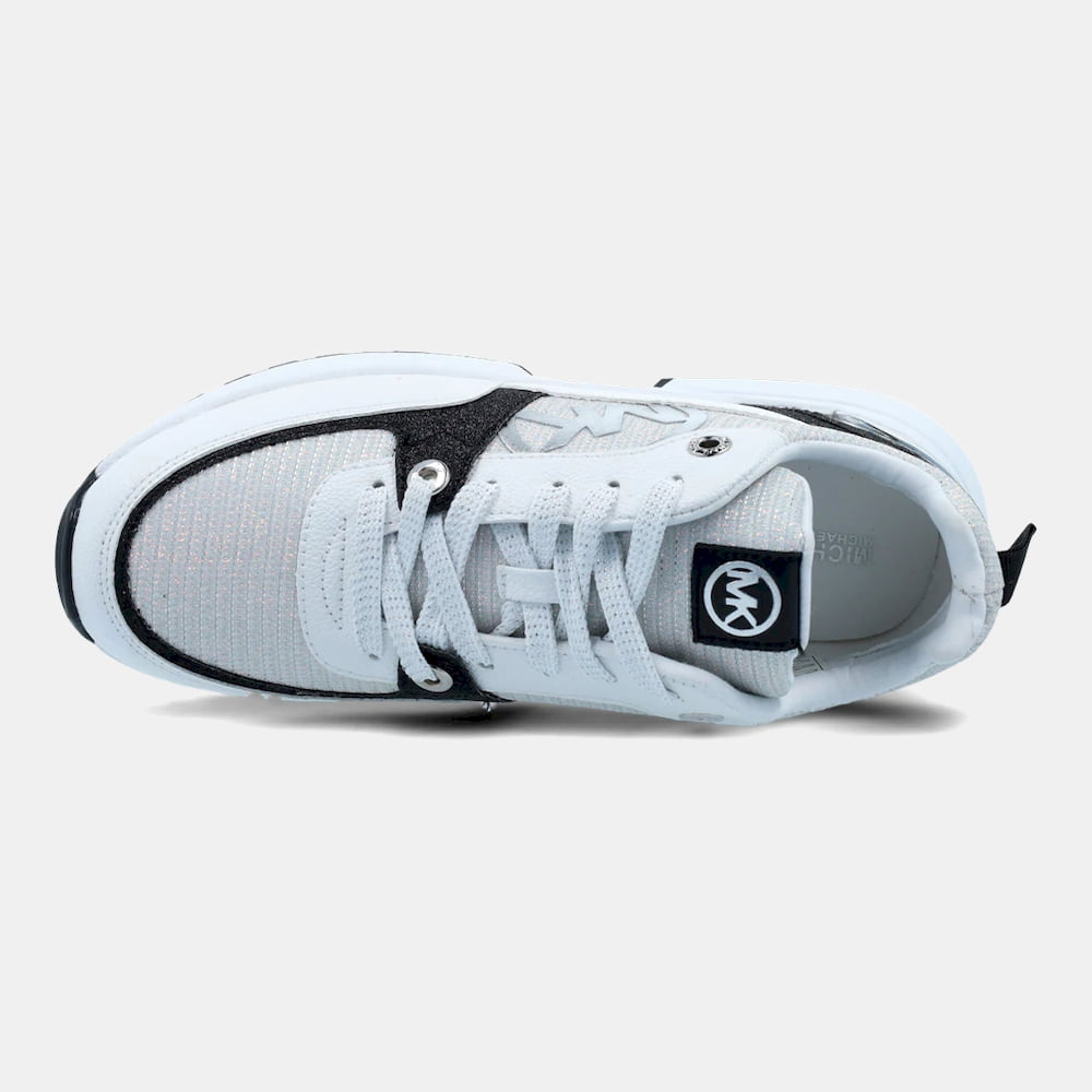 Michael Kors Sapatilhas Sneakers Shoes Cosmo Sport Whi Silver Branco Prateado Shot3