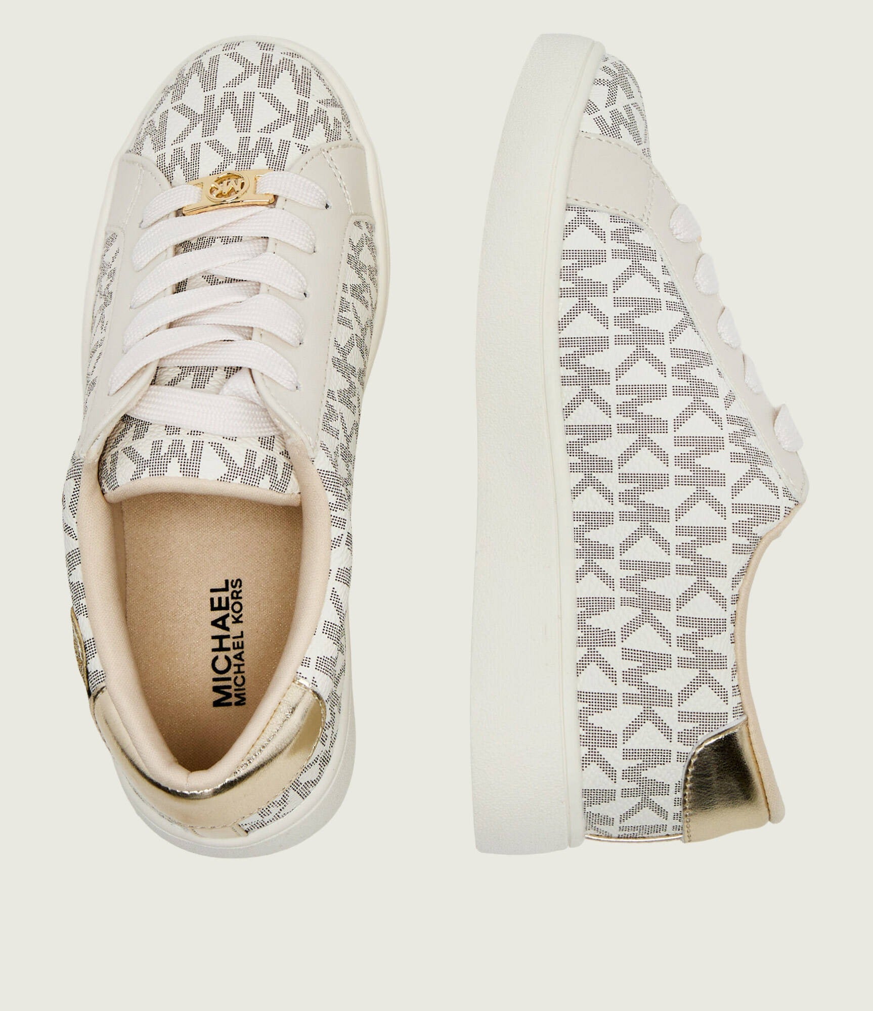 Michael Kors Sapatilhas Sneakers Shoes Jem Kehlani Ii Vanilla Vanilla_shot3