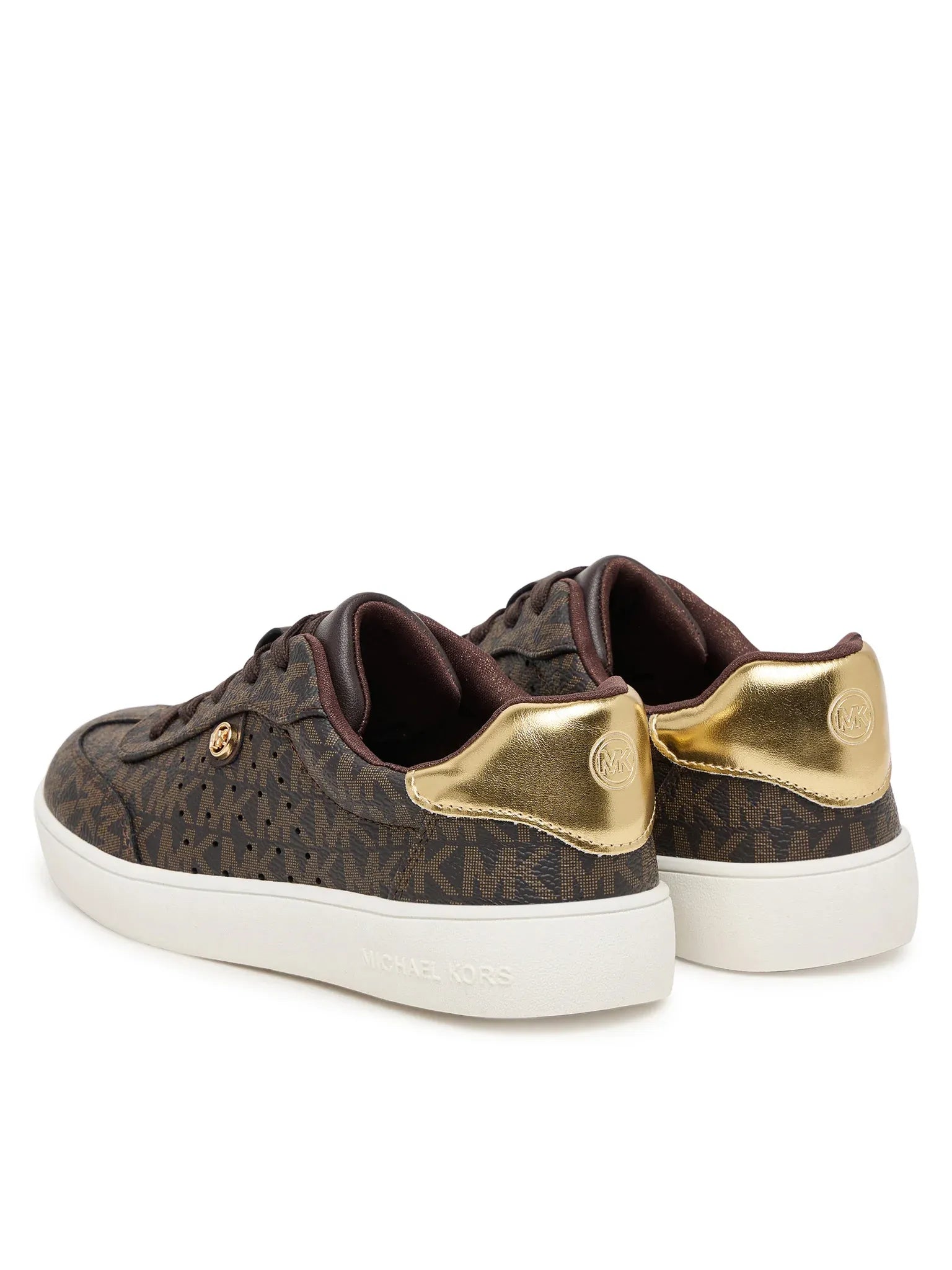 Michael Kors Sapatilhas Sneakers Shoes Jem Scotty Brown.logo Castanho_shot2