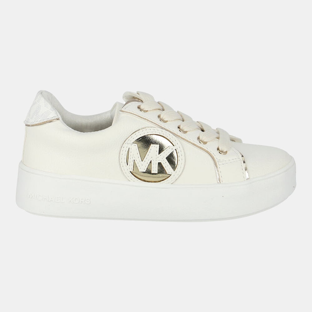 Michael Kors Sapatilhas Sneakers Shoes Poppy Jordana White Branco Shot2