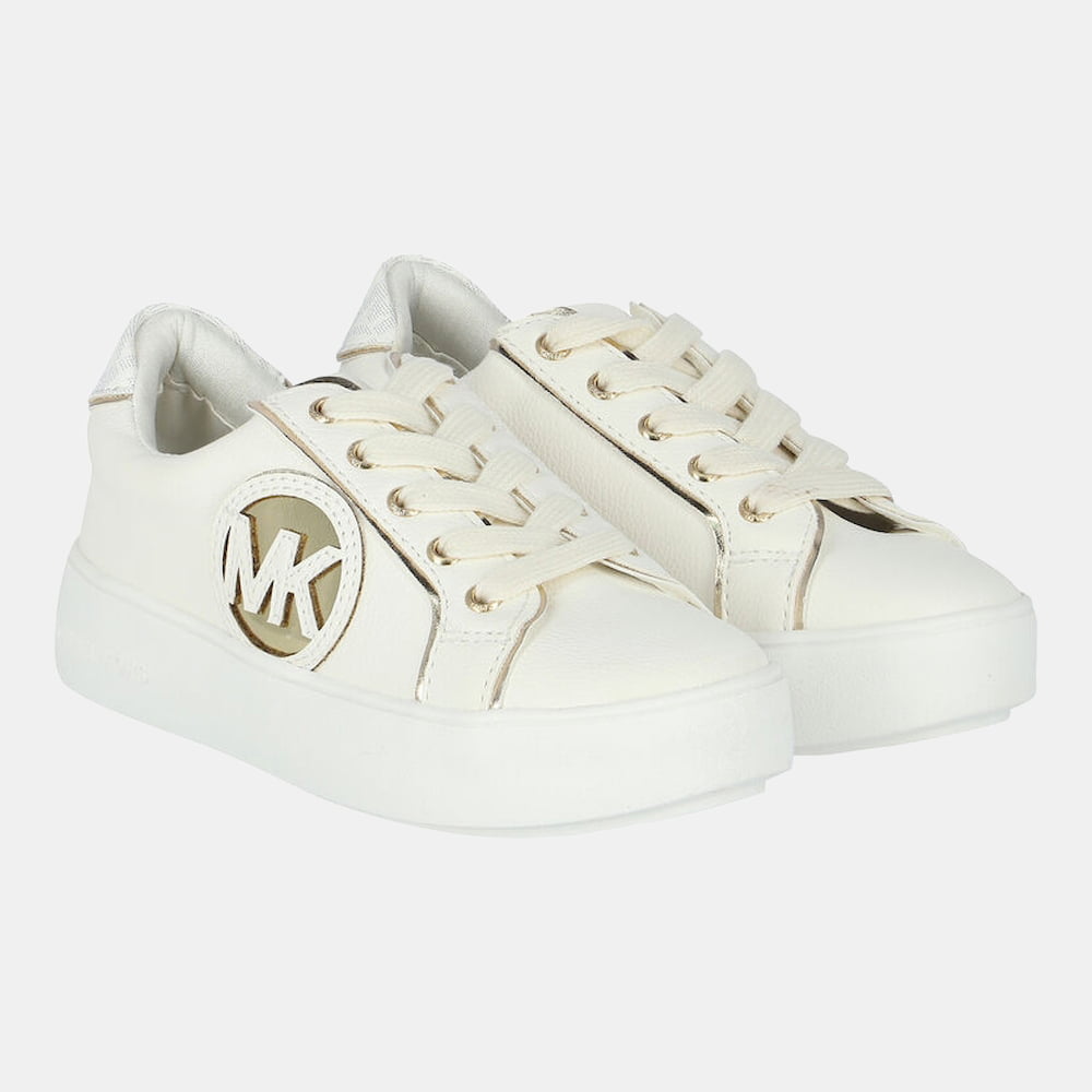 Michael Kors Sapatilhas Sneakers Shoes Poppy Jordana White Branco Shot4