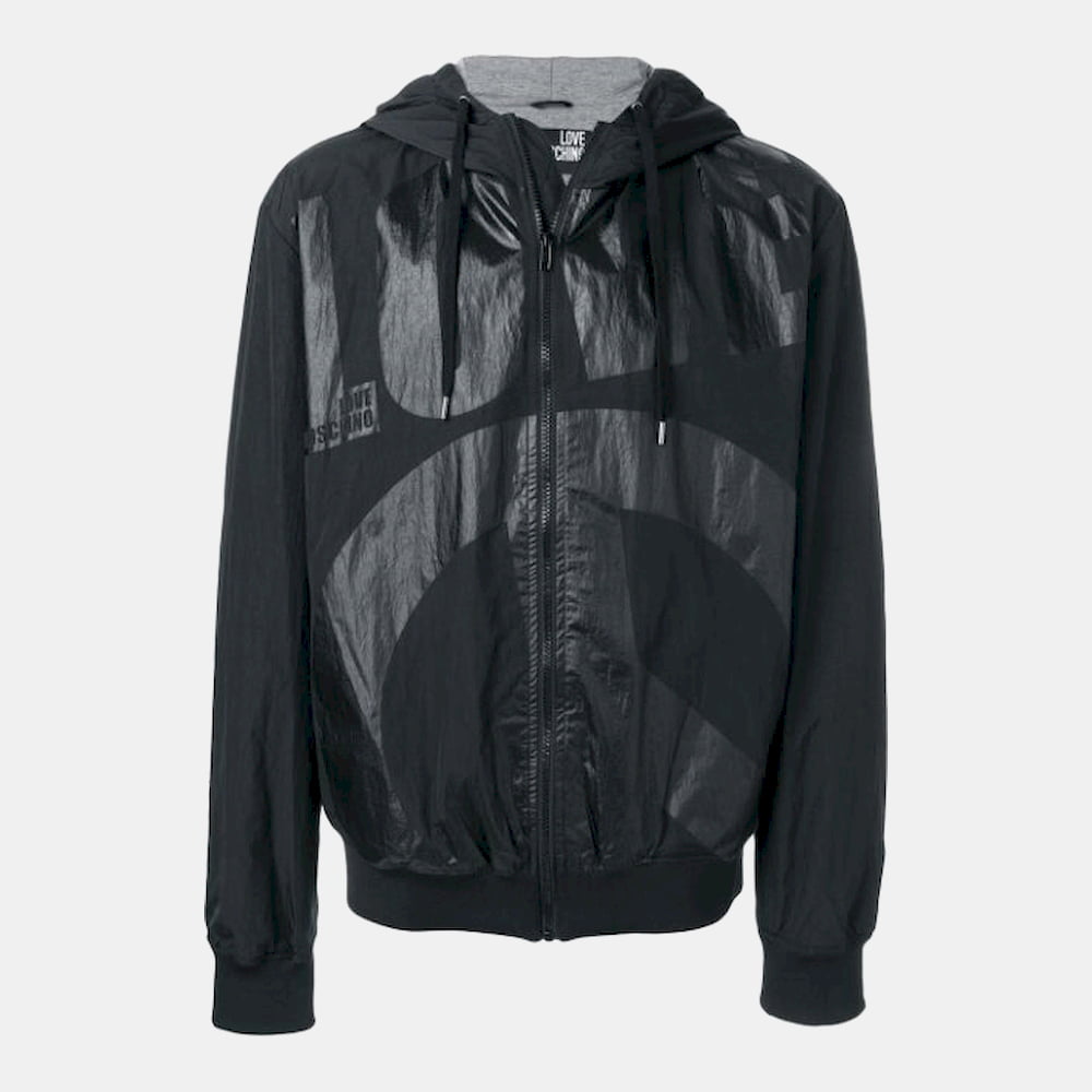 Moschino Blusão Jackets Mh72401t9341 Dk.blue Azul Escuro Shot2