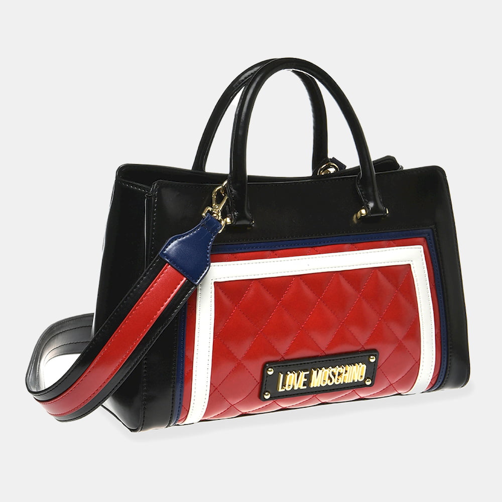 Moschino Bolsa Bag Jc4014pp17 Navy Red Navy Vermelho Shot2