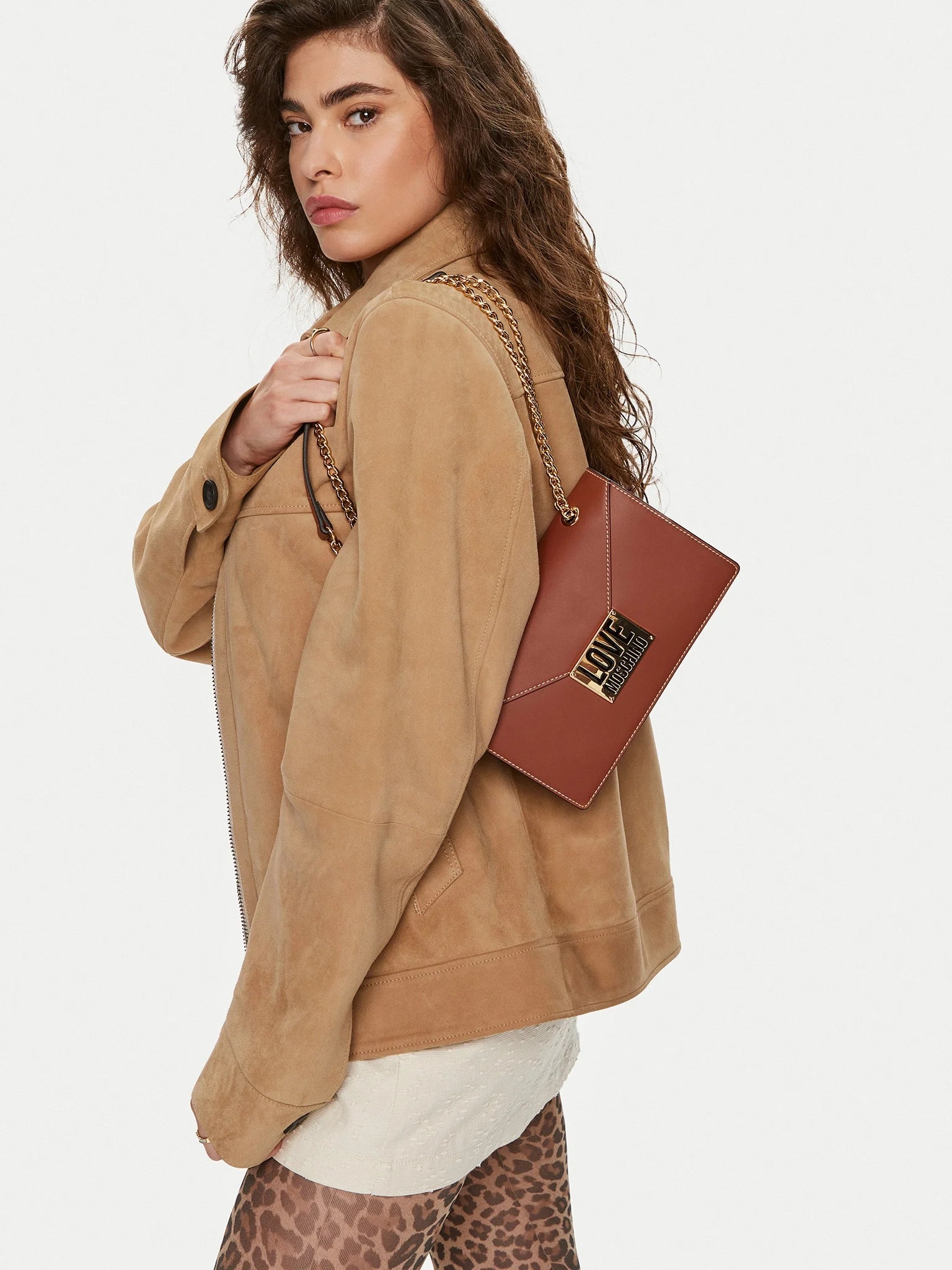 Moschino Bolsa Bag Jc4073pp1l Brown Castanho_shot4