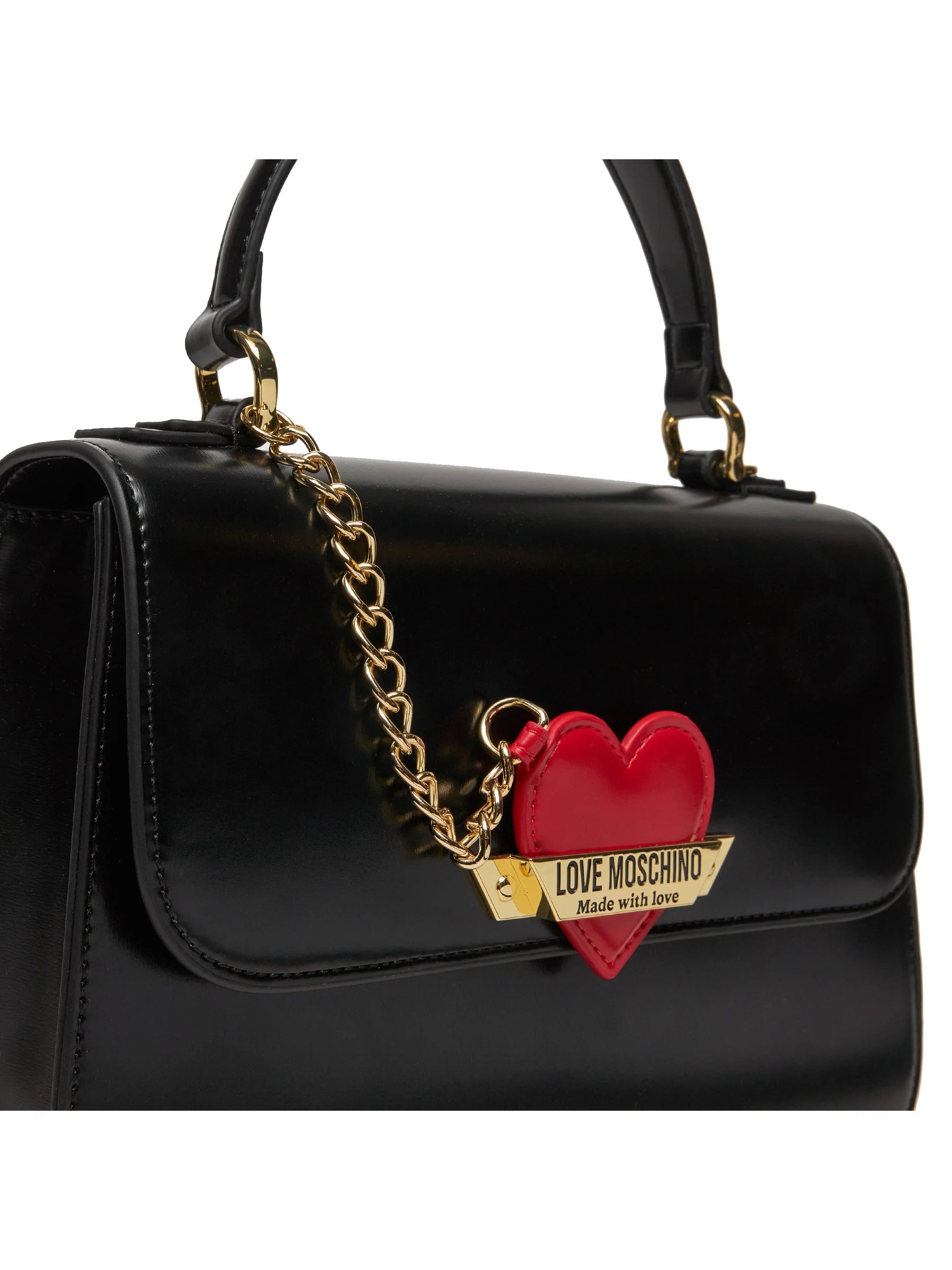 Moschino Bolsa Bag Jc4138pp1l Black Red Preto Vermelho_shot2