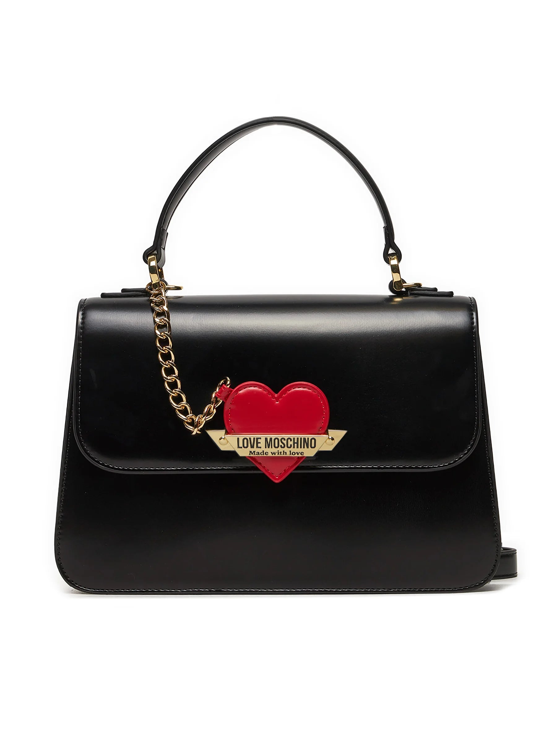 Moschino Bolsa Bag Jc4138pp1l Black Red Preto Vermelho_shot6