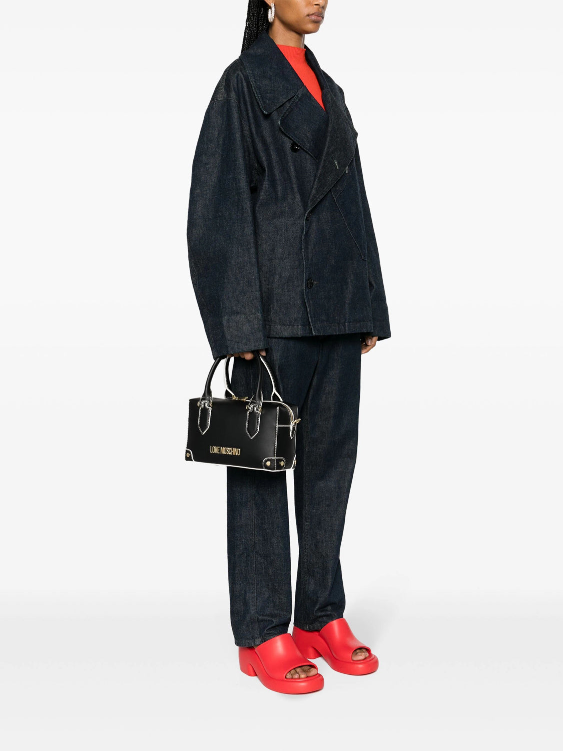 Bolsa Moschino Preto