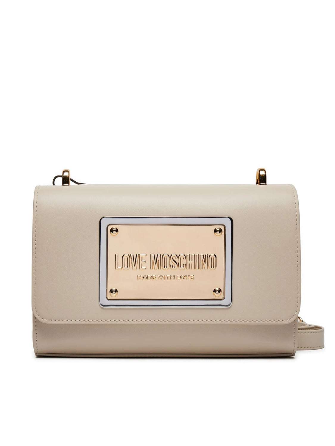 Bolsa Moschino - Smooth Calf Beige