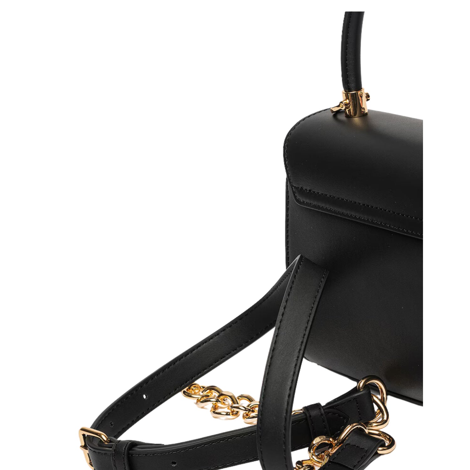 Bolsa Moschino Smooth Ca Preto