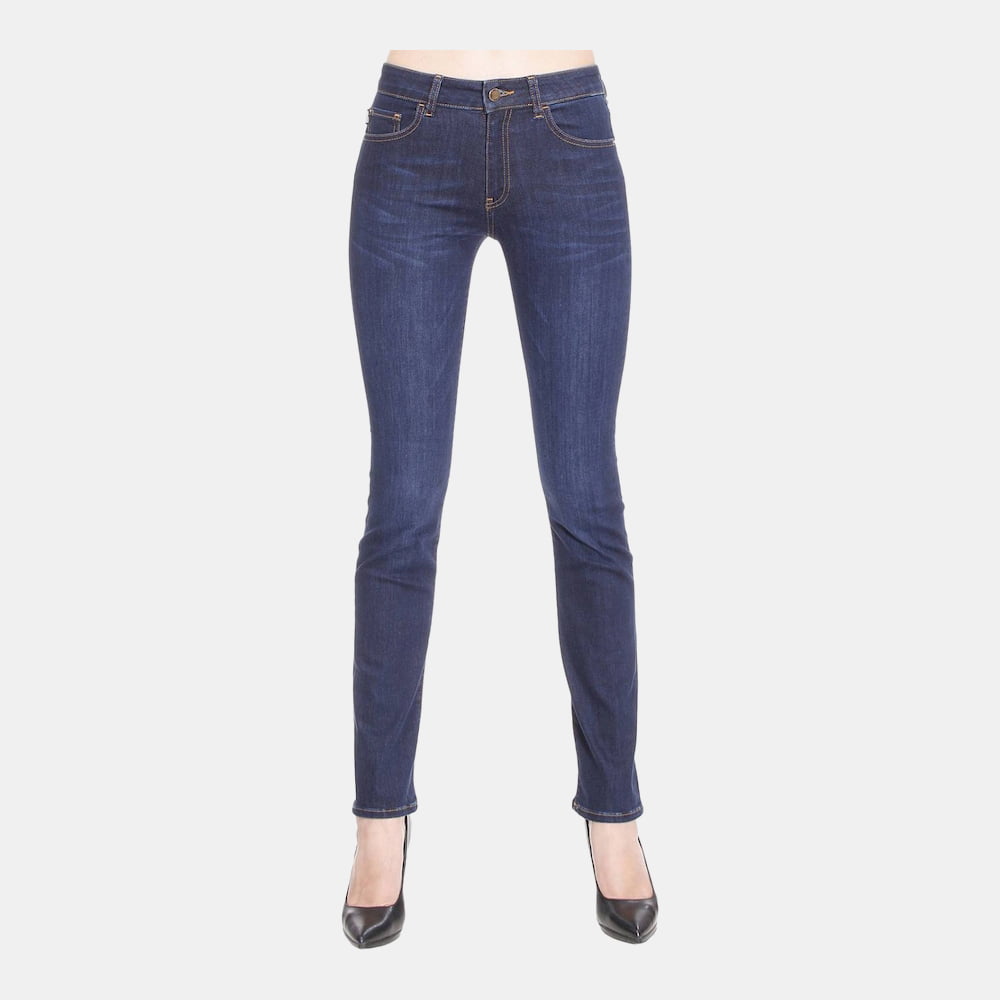 Moschino Calças Trousers Wq3838as Denim Denim Shot2