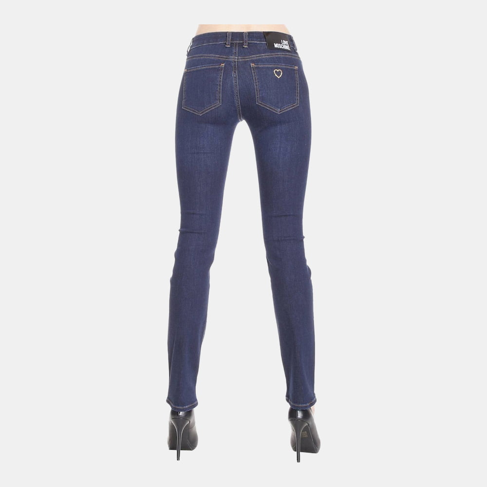 Moschino Calças Trousers Wq3838as Denim Denim Shot6