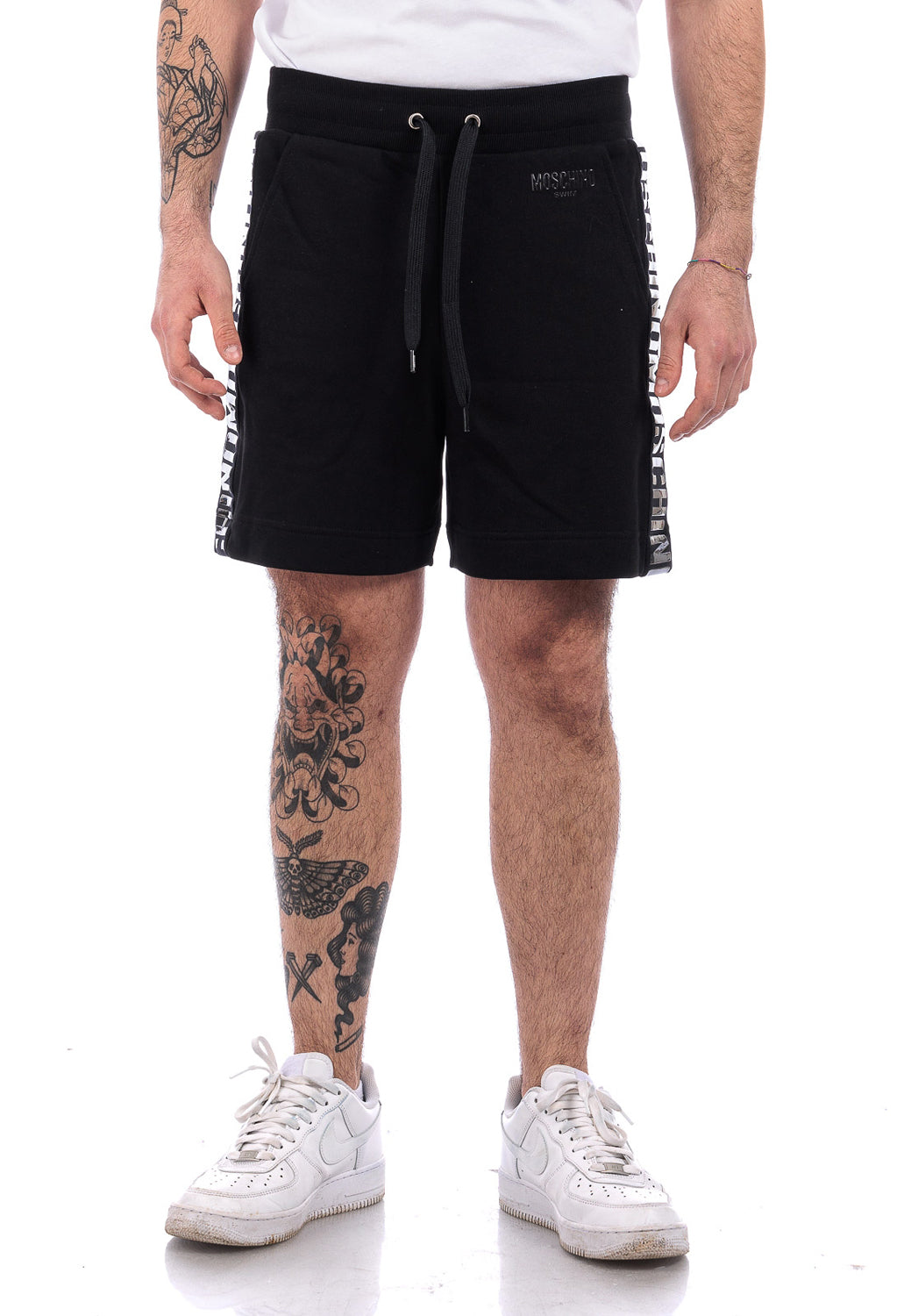 Moschino Calcao De Banho Swim Shorts A6703 9410 Black Preto_shot1