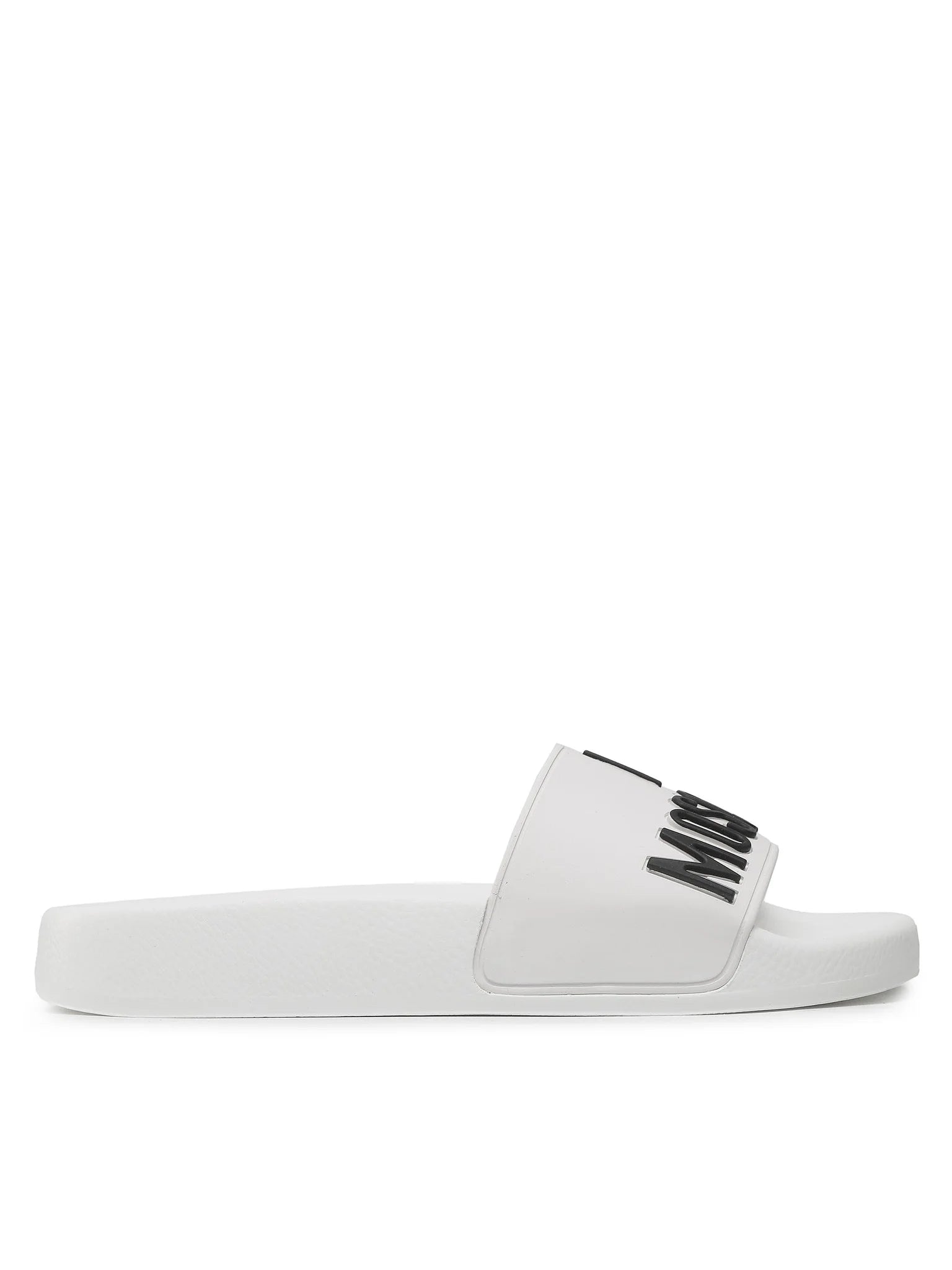Moschino Chinelos Slippers Ja28052 White Branco_shot1