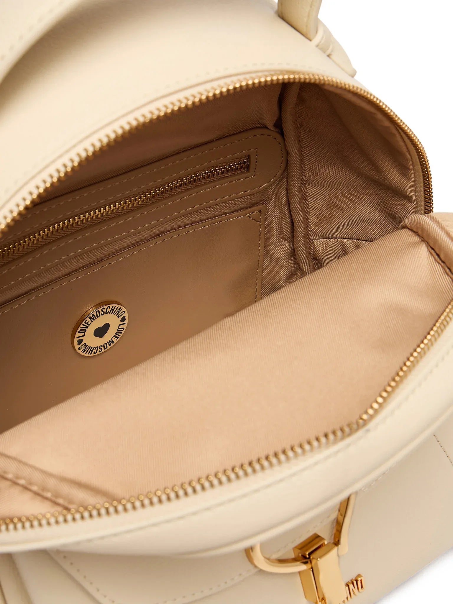 Moschino Mochila Backpack Jc4137pp1o Ivory Ivory_shot6