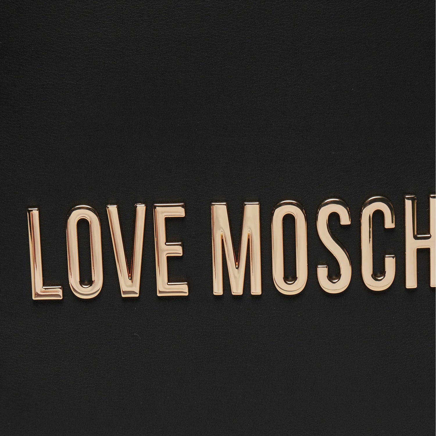 Moschino Mochila Backpack Jc4193pp1i Blk Gold Preto Ouro_shot1