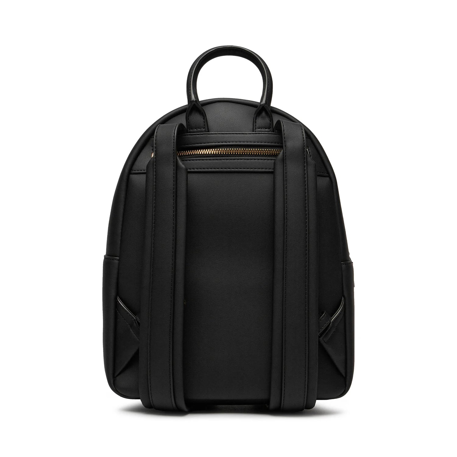Mochila Moschino Borse City Preto E Ouro