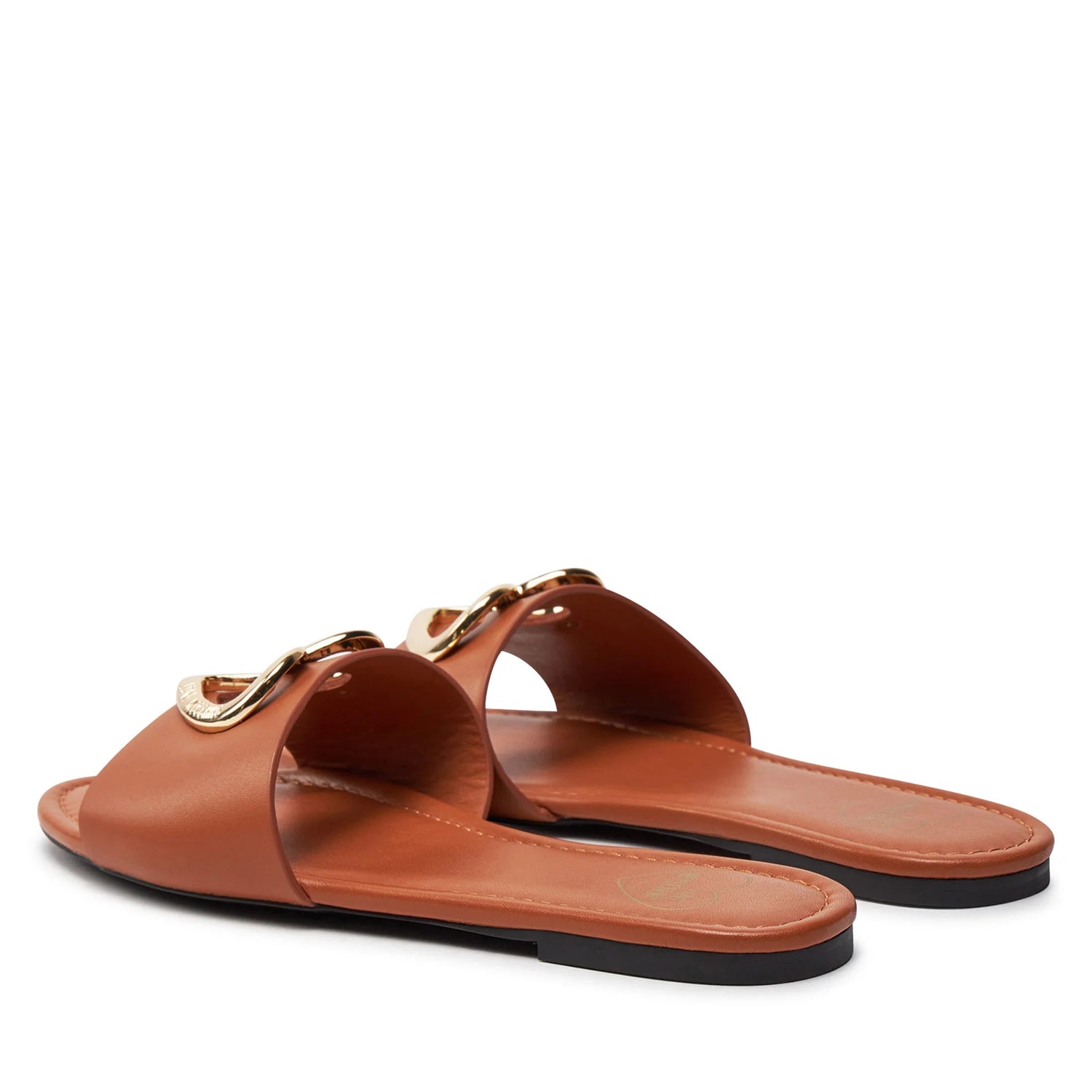 Moschino Sandalias Sandals Ja2843 Brown Gold Castanho Ouro_shot2