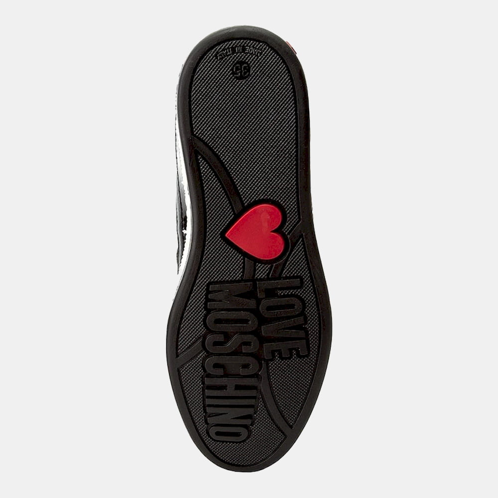 Moschino Sapatilhas Bota Sneakers Boots Ja15343 Black Preto Shot12