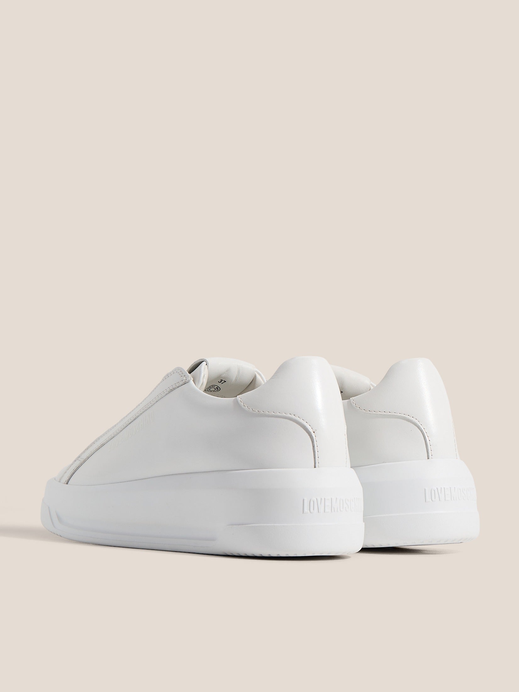 Moschino Sapatilhas Sneakers Shoes Ja15015 White Branco_shot6