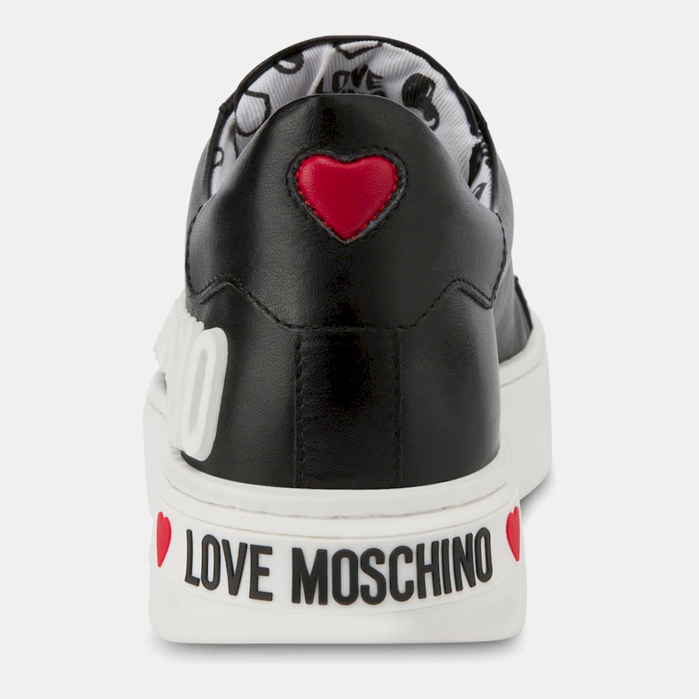 Moschino Sapatilhas Sneakers Shoes Ja15063 Black Preto Shot6