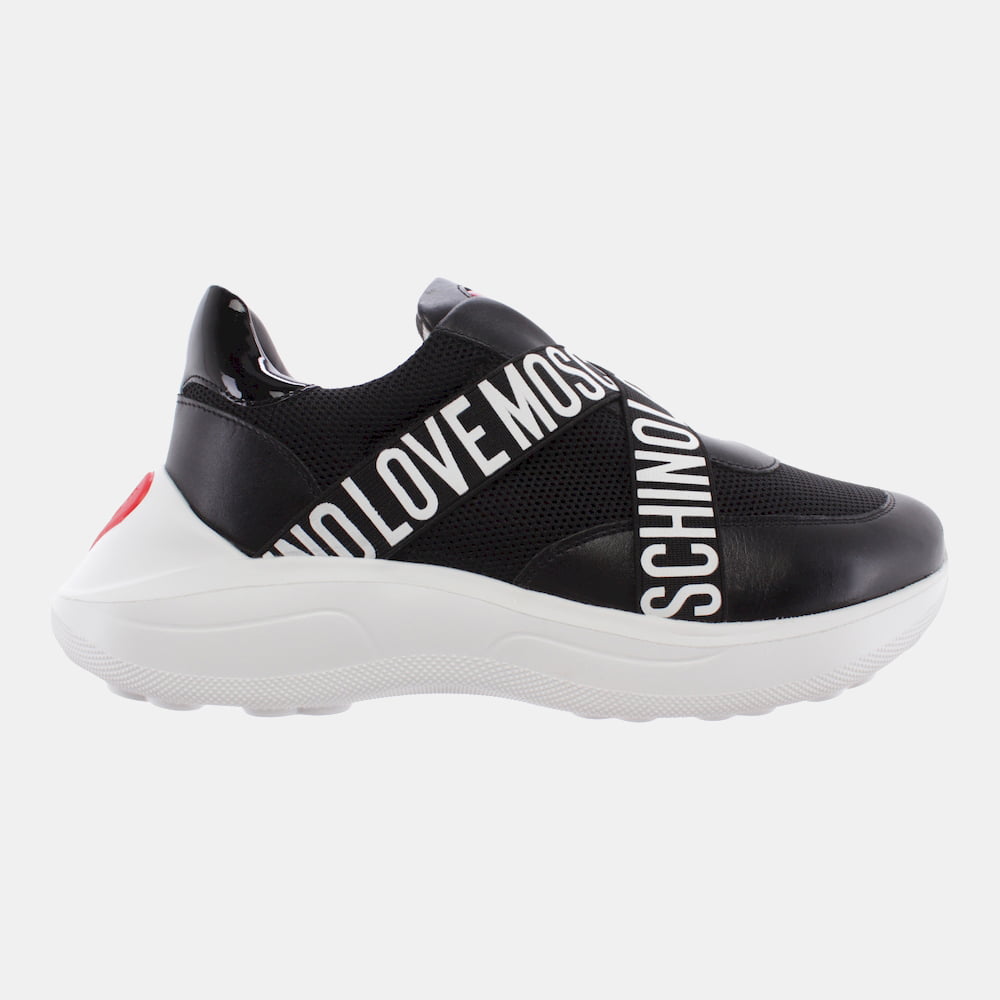 Moschino Sapatilhas Sneakers Shoes Ja15166 Black Preto Shot16
