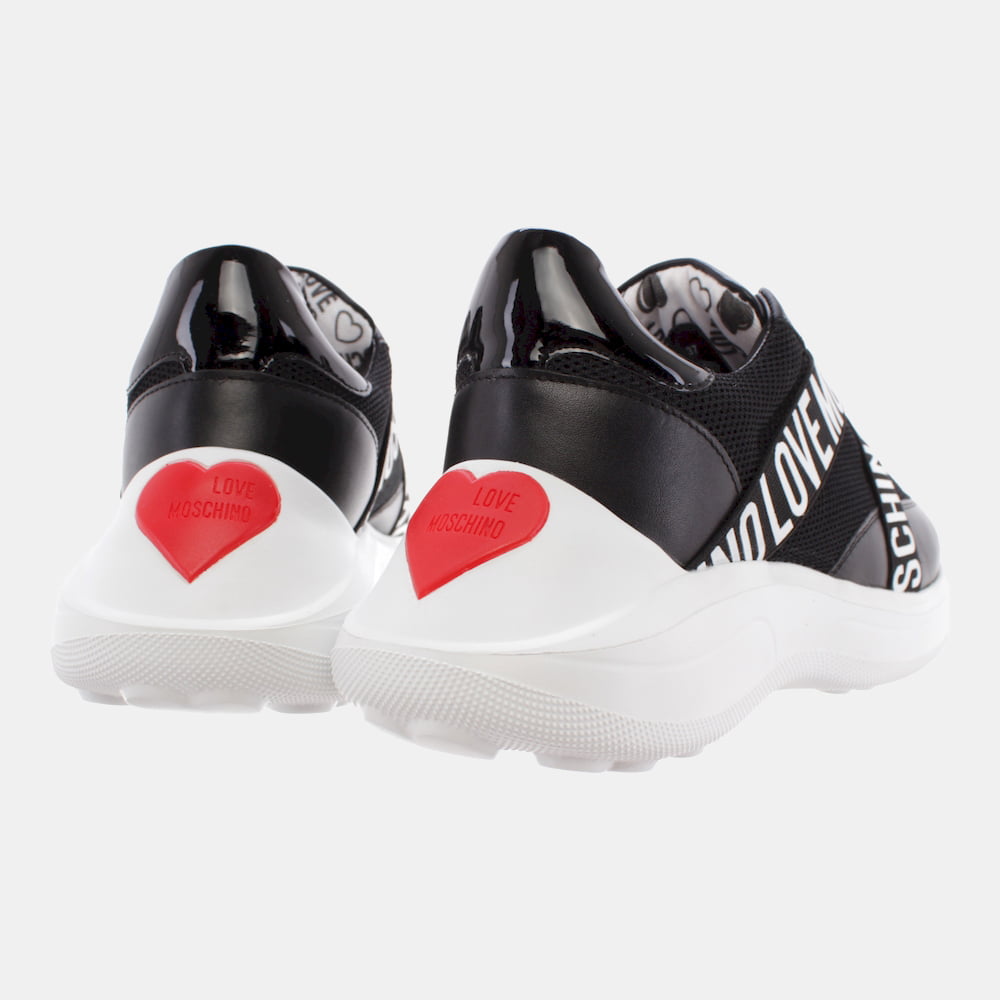 Moschino Sapatilhas Sneakers Shoes Ja15166 Black Preto Shot4