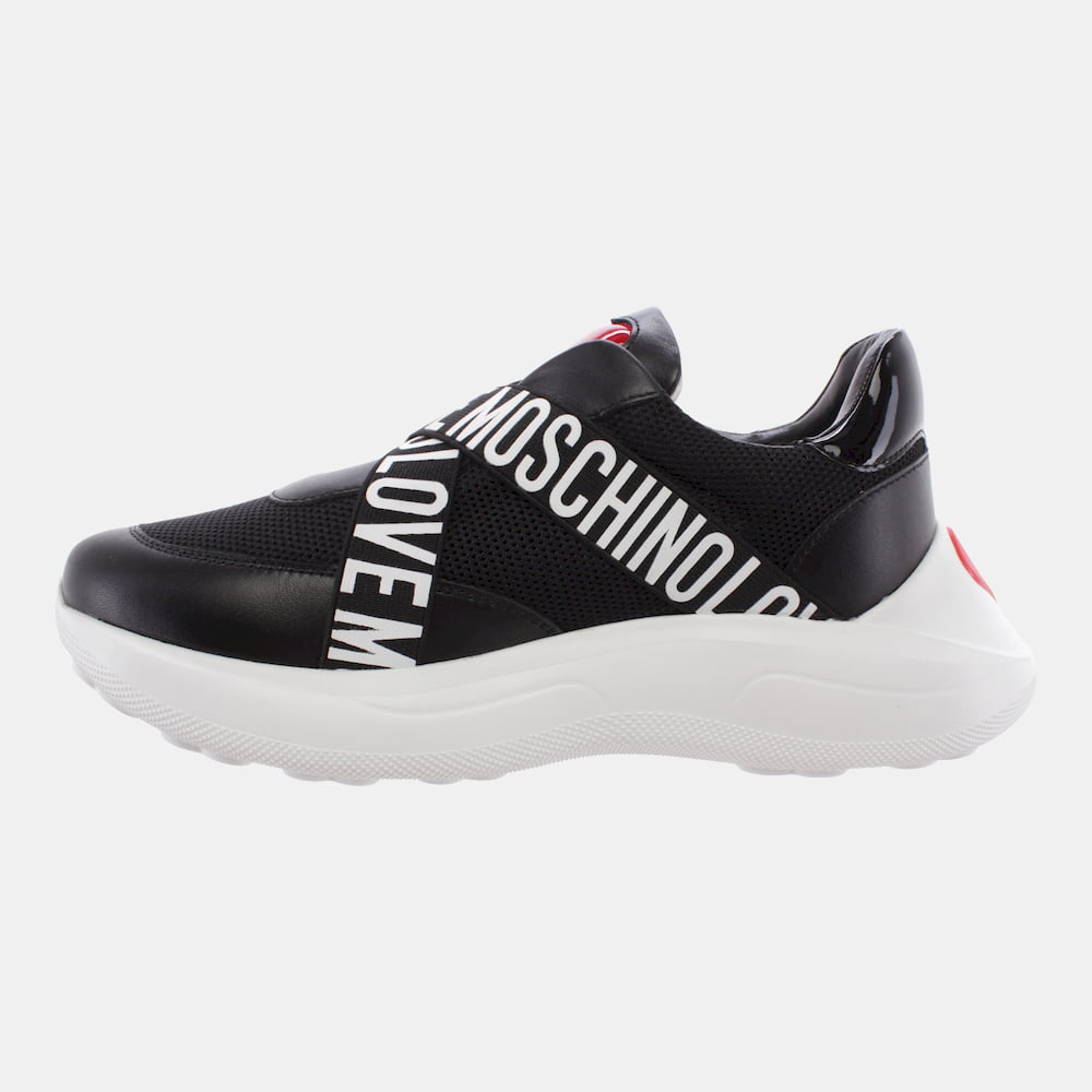 Moschino Sapatilhas Sneakers Shoes Ja15166 Black Preto Shot8
