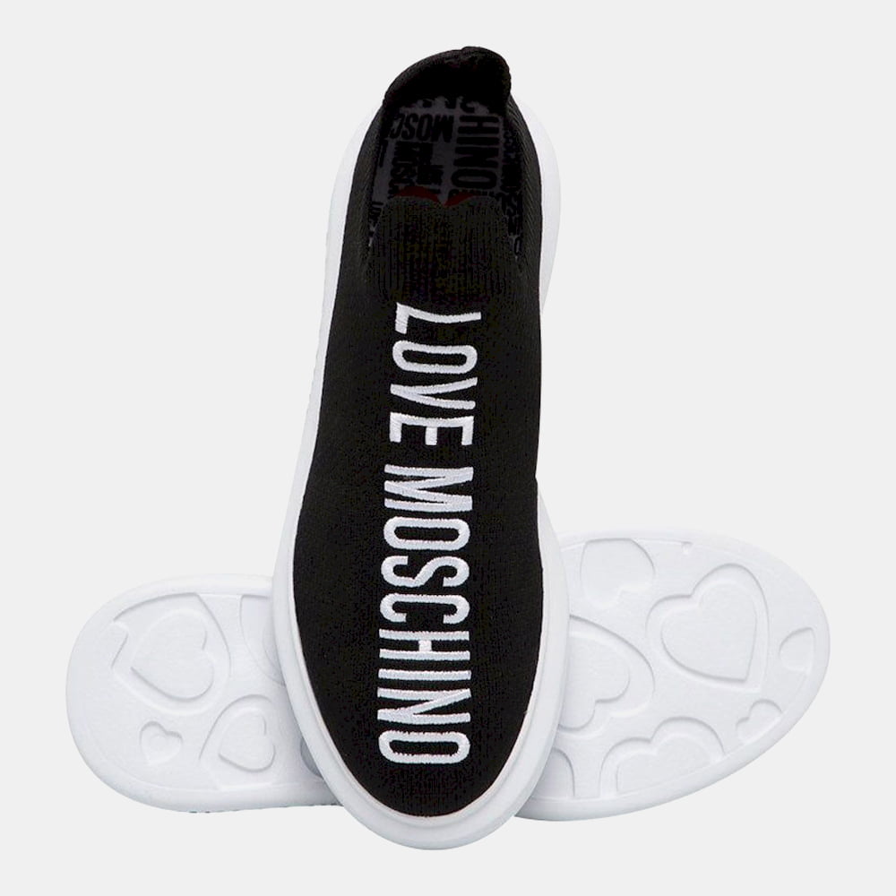 Moschino Sapatilhas Sneakers Shoes Ja15174 Black Preto Shot3
