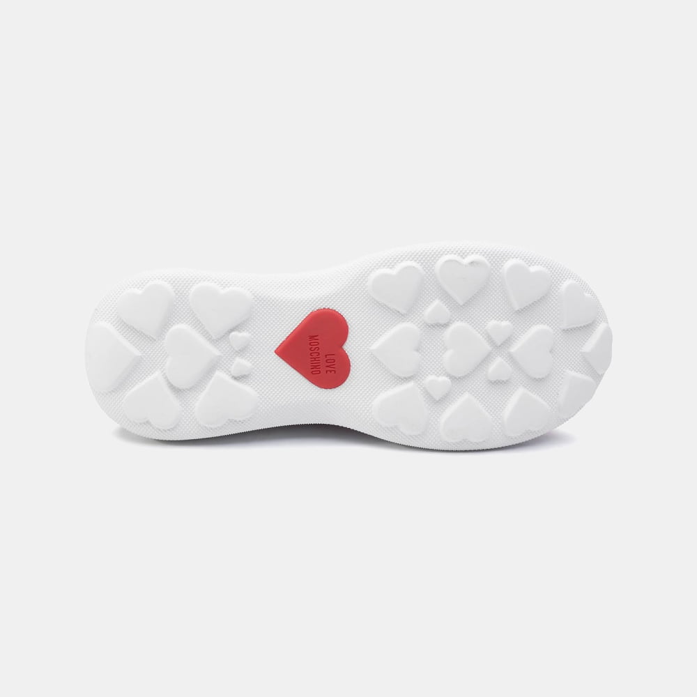Moschino Sapatilhas Sneakers Shoes Ja15306 Red Vermelho Shot14