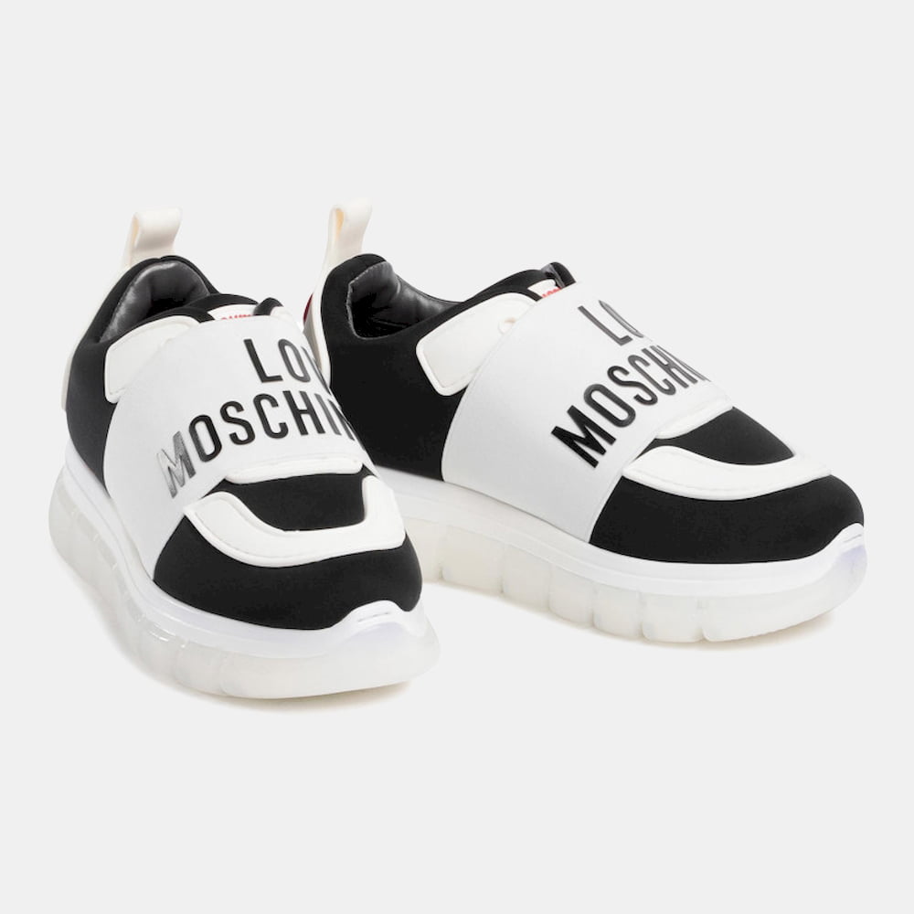 Moschino Sapatilhas Sneakers Shoes Ja15555 Black Preto Shot5
