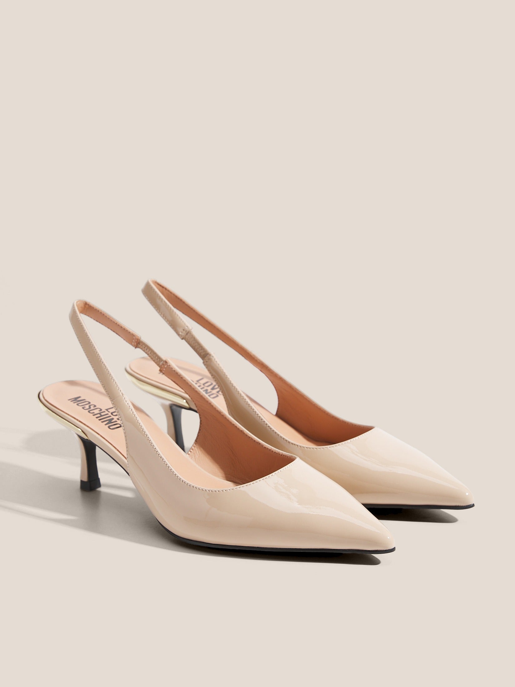 Moschino Sapatos Shoes Ja10336 Beige Beige_shot2