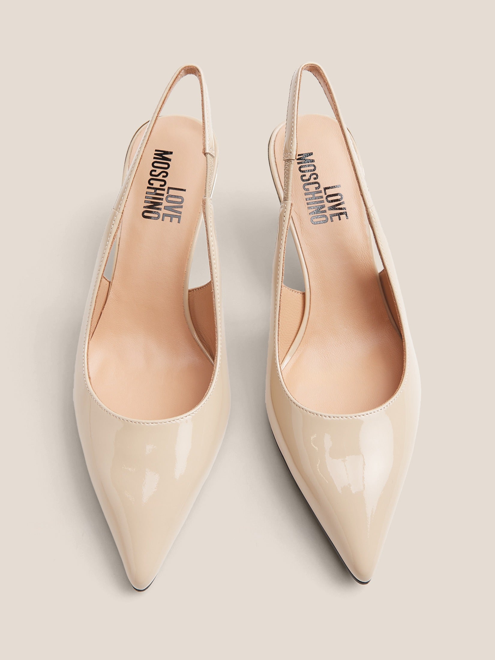 Moschino Sapatos Shoes Ja10336 Beige Beige_shot4