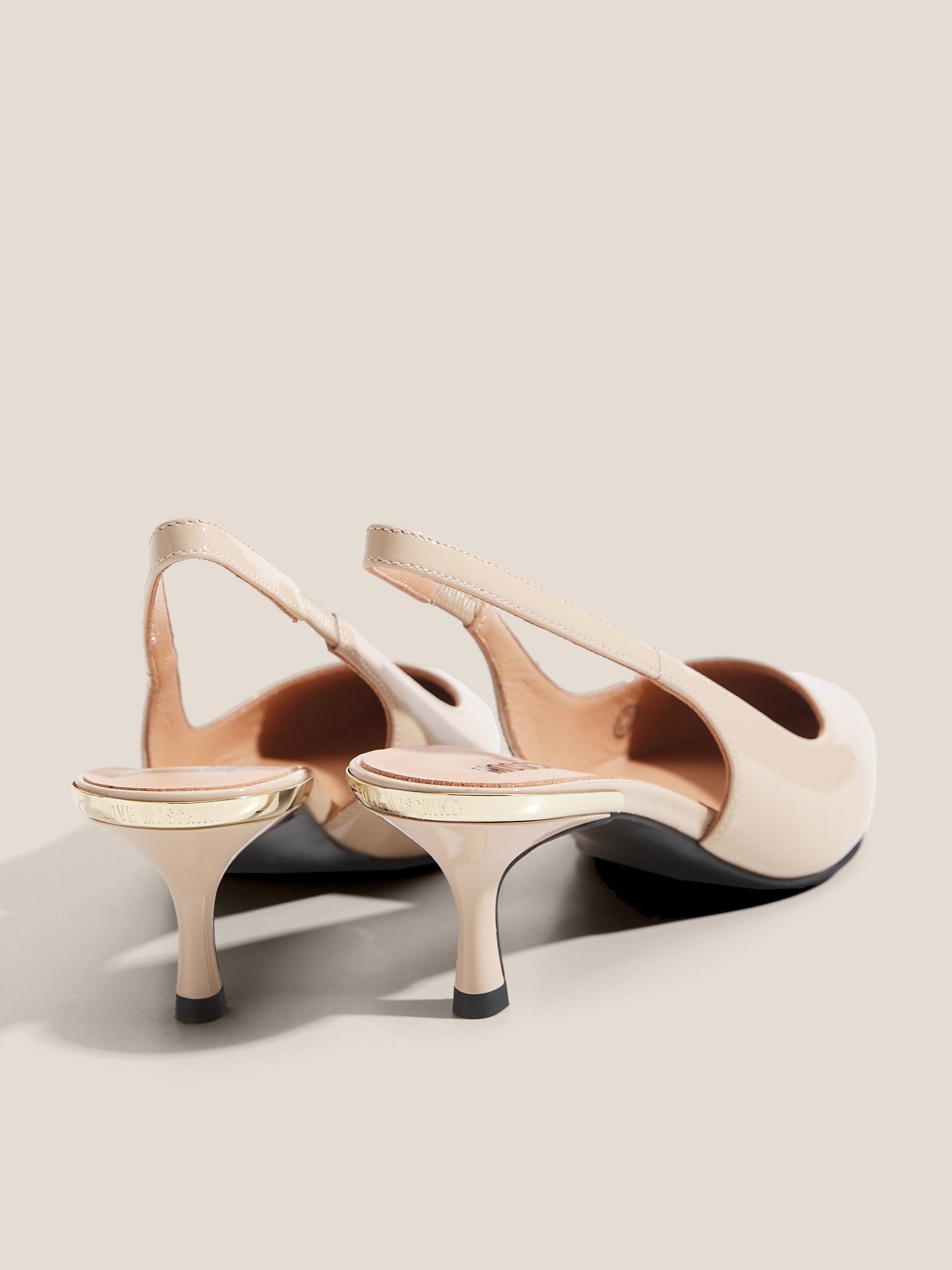 Moschino Sapatos Shoes Ja10336 Beige Beige_shot5