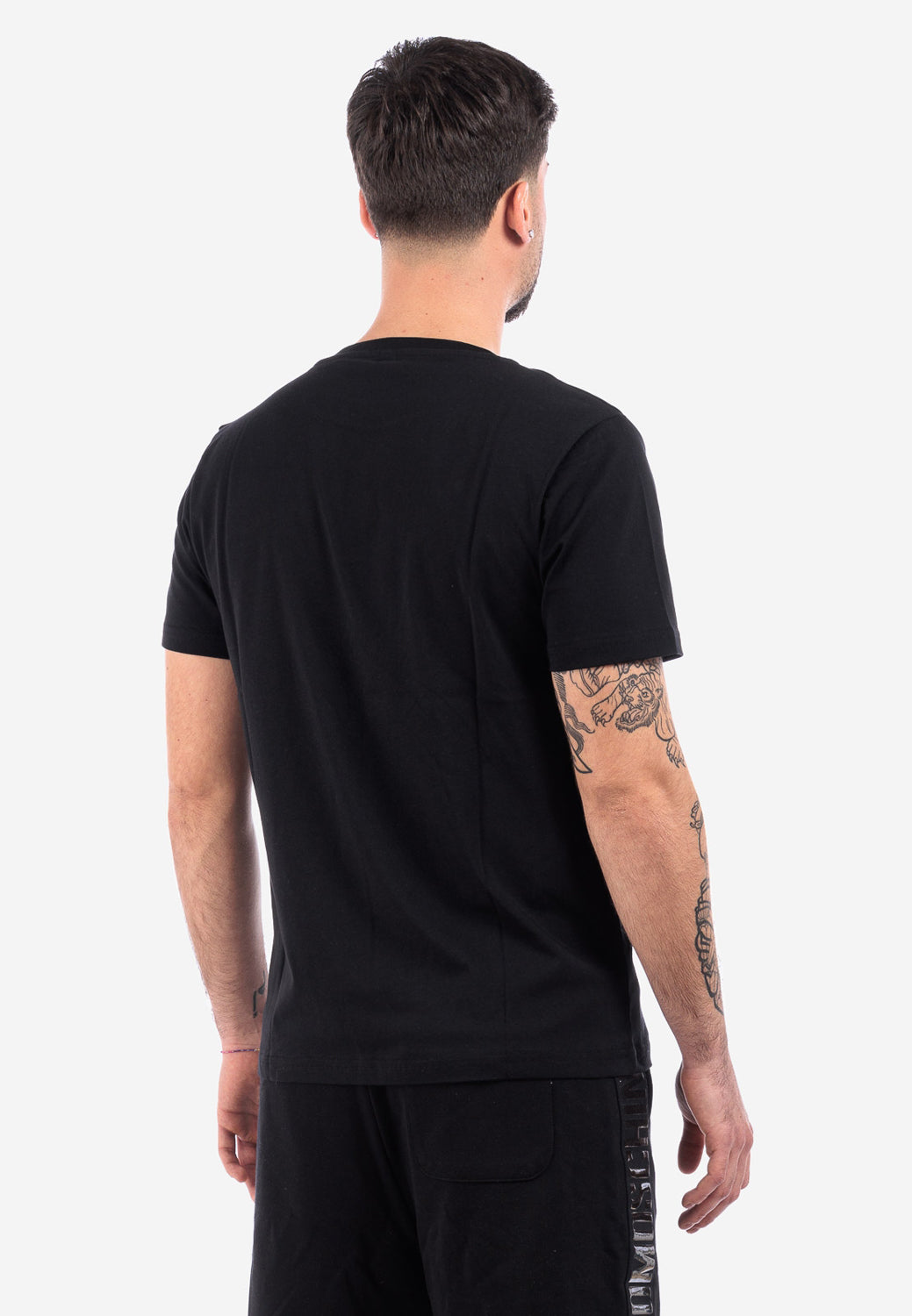 Moschino T Shirt A0707 9407 Black Preto_shot3