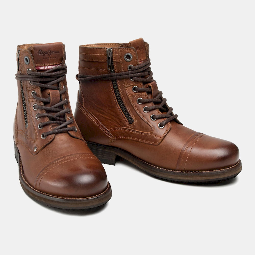 Pepe Jeans Botas Boots Pms50156 Cognac Cognac Shot8