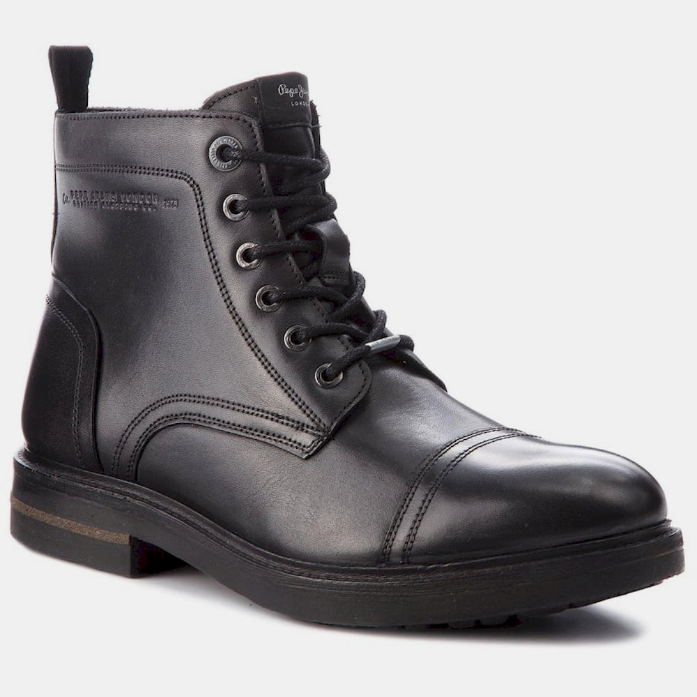 Pepe Jeans Botas Boots Pms50159 Black Preto Shot2
