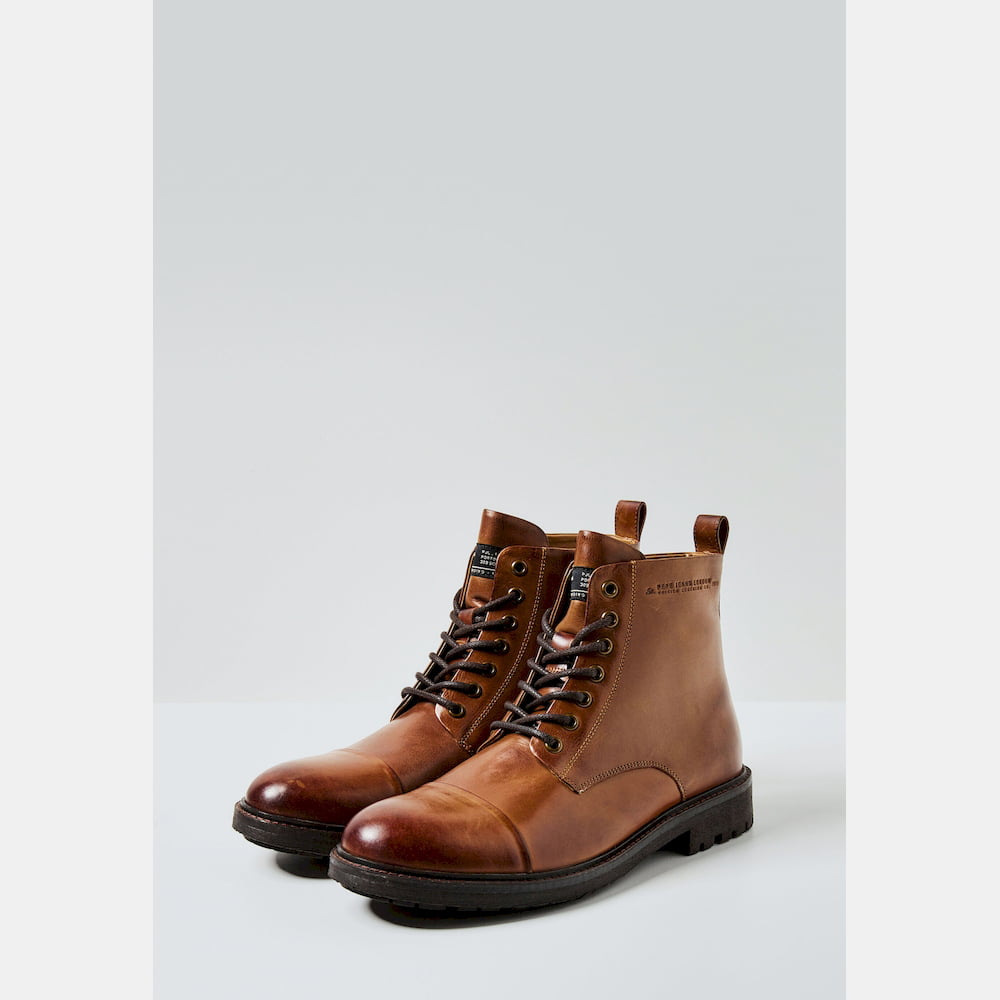 Pepe Jeans Botas Boots Pms50178 Tan Tan Shot12