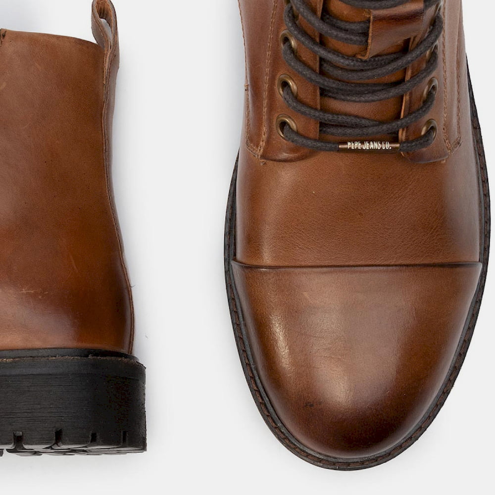 Pepe Jeans Botas Boots Pms50178 Tan Tan Shot4