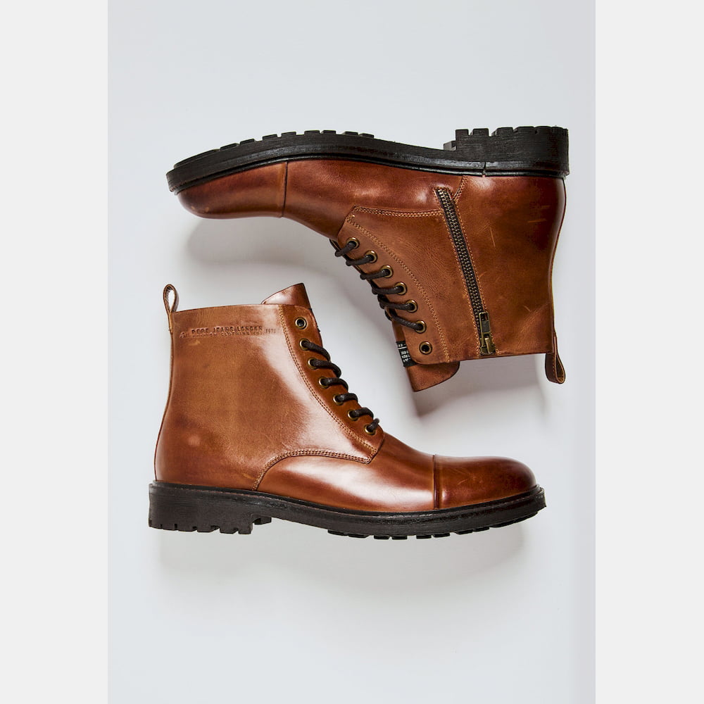 Pepe Jeans Botas Boots Pms50178 Tan Tan Shot8