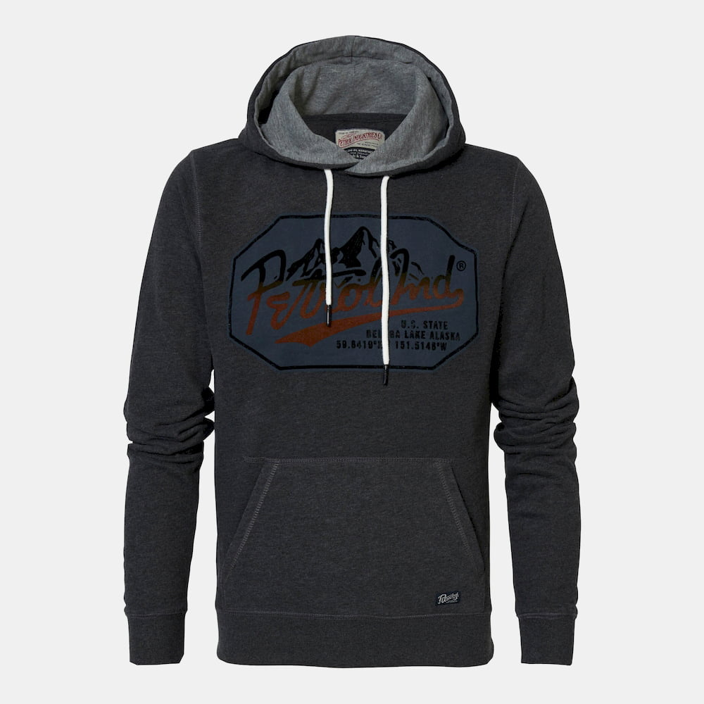 Petrol Industries Camisola Sweat Swh301 Dk.grey Cinza Escuro Shot8